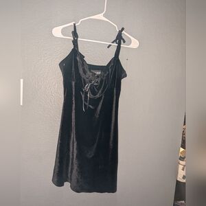 Dolls Kill / Current Mood | Black velvet dress